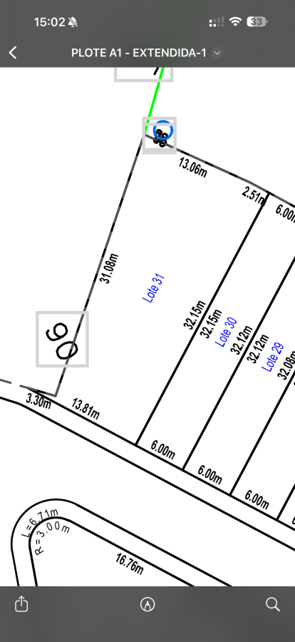 Terreno, 416 m² - Foto 1